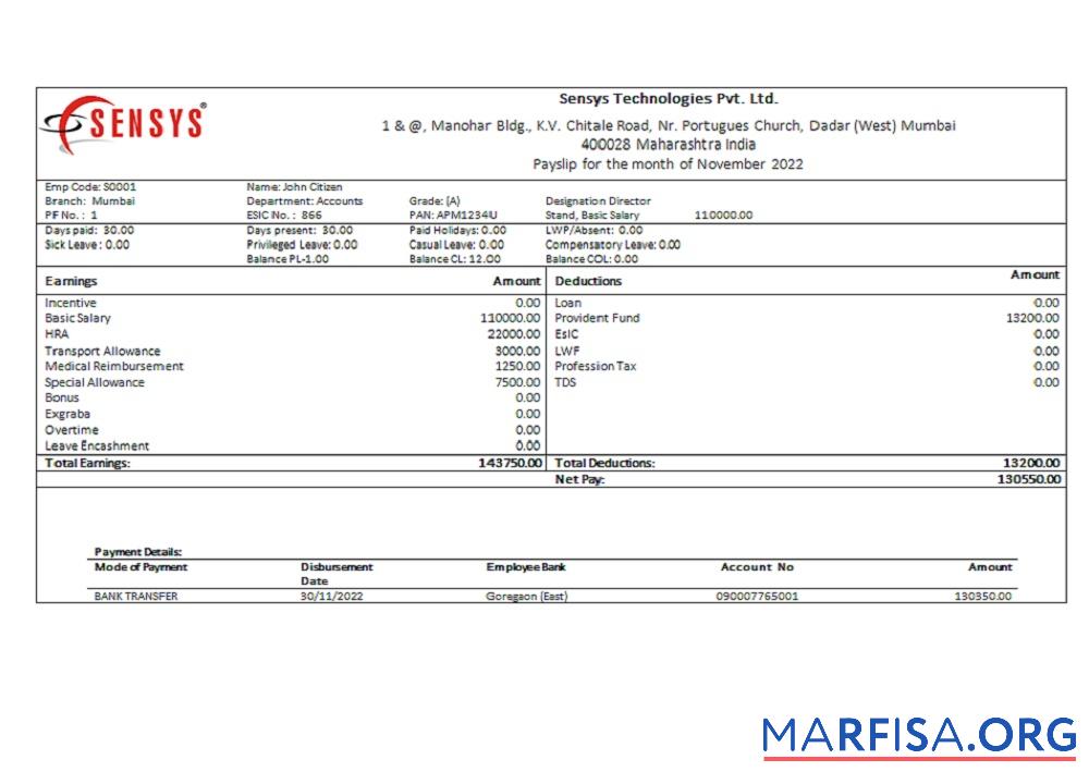 Printable India Sensys technologies Pvt IT technologies example